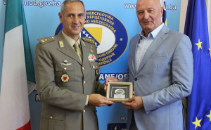 Foto: Ministarstvo odbrane BiH / Zukan Helez i Stefano Giribono