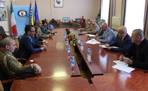 Foto: Ministarstvo odbrane BiH / Sastanak bh. i italijanske delegacije