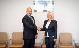 Foto: Vijeće ministara BiH / Ginkel na sastanku s Krišto