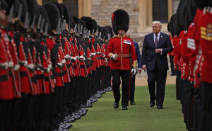 Foto: EPA - EFE / Charles III i Donald Trump