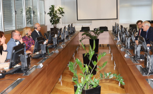 FOTO: VSTV / Rick Holtzapple u nastupnoj posjeti VSTV-u BiH