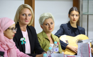 Foto: Dž. K. / Radiosarajevo.ba / Promocija knjige "Zapis o nama" Eldine Zolj