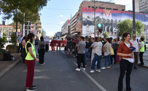 FOTO: Radiosarajevo.ba / Novinarska udruženja Srbije izrazila solidarnost s novinarima u Gazi