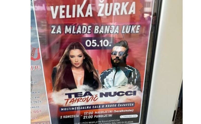 Tea Tirović, Nucci, plakat