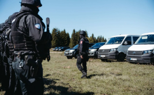 Foto: Mup RS / Vježba "Rješavanje krizne situacije"  na području Šipova