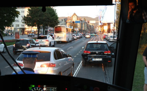 Foto: E. L. / Radiosarajevo.ba / Udes tramvaja i "Golfa" u Sarajevu