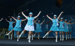 Foto: E. L. / Radiosarajevo.ba / Defile mažoretkinja na Vilsonovom šetalištu