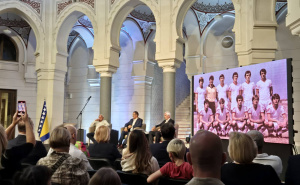 Foto: Radiosarajevo.ba / Promocija knjige "Hadžija sa Koševa"