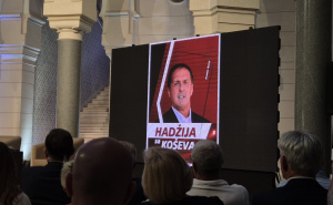 Foto: Radiosarajevo.ba / Promocija knjige "Hadžija sa Koševa"