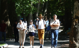 Foto: Dž. K. / Radiosarajevo.ba / Šetnja Velikom alejom