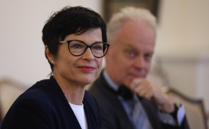 Foto: Dž. K. / Radiosarajevo.ba / Sastali se Marta Kos i Denis Bećirović