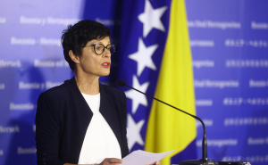 Foto: Dž. K. / Radiosarajevo.ba / Marta Kos u posjeti Sarajevu