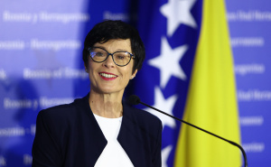 Foto: Dž. K. / Radiosarajevo.ba / Marta Kos u posjeti Sarajevu