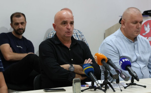 Foto: E. L. / Radiosarajevo.ba / Press konferencija Sindikata komunalne privrede