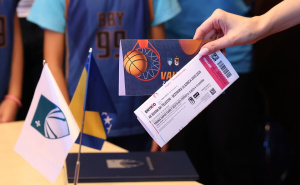 Foto: E. L. / Radiosarajevo.ba / Potpisivanje ugovora za finansijsku podršku KK Bosne