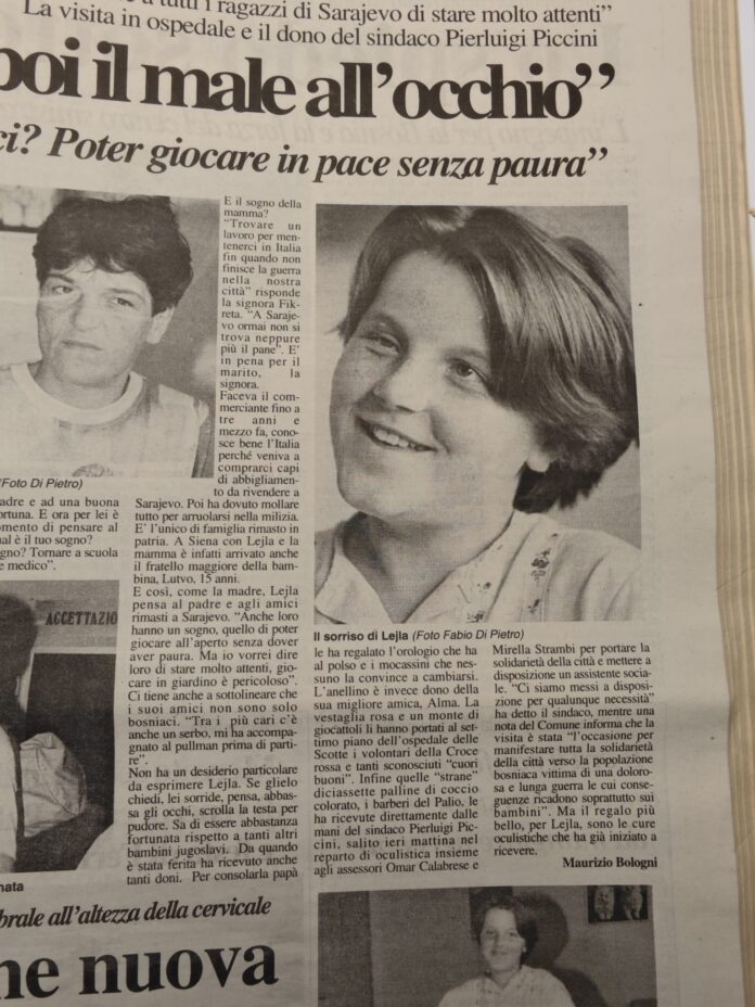 Isječak iz Italijanskih novina