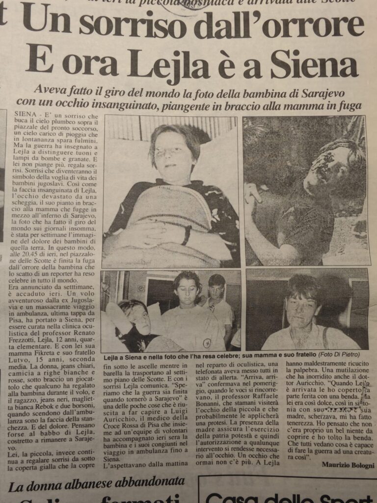 Isječak iz Italijanskih novina