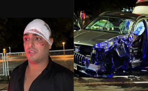 Foto: Ringier / Darko Lazić nakon nesreće