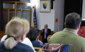 Foto: E. L. / Radiosarajevo.ba / Predavanje prof. dr. Gordana Srkalovića