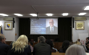 Foto: E. L. / Radiosarajevo.ba / Predavanje prof. dr. Gordana Srkalovića