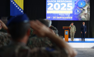 Foto: Dž. K. / Radiosarajevo.ba / Vježba EUFOR-a "Brzi odgovor" u Butmiru