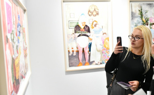 Foto: A. K. / Radiosarajevo.ba / Izložba "Bogu čežnju, on je neće"