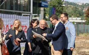 Foto: Press služba KS / Započeta izgradnja Muzeja Ars Aevi