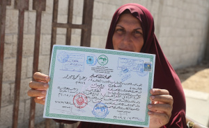 Foto: Anadolija / Palestinka živi na groblju