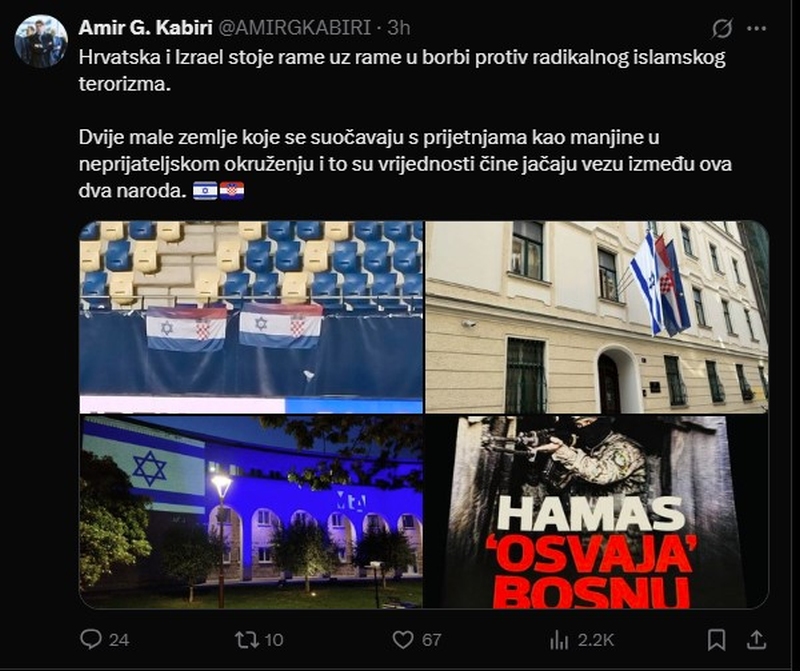 Novi islamofobični ispad Amira G. Kabirija