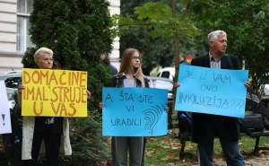 Foto: E. L. / Radiosarajevo.ba / Protest Udruženja "Colibri"