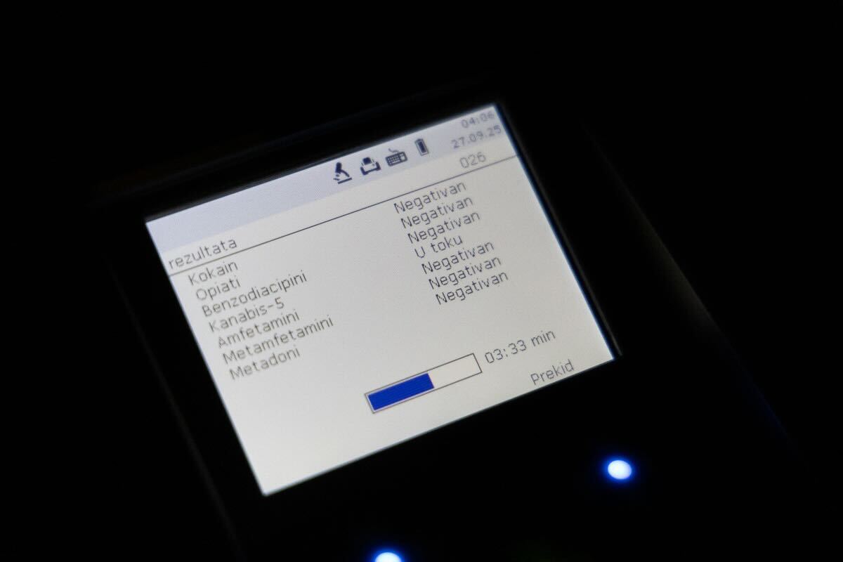 MUP KS: Testiranja na opojne droge