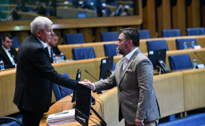 Foto: A.K./Radiosarajevo.ba / Šefik Džaferović i Staša Košarac