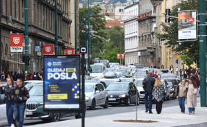 Foto: Dž. K. / Radiosarajevo.ba / Gužva u saobraćaju