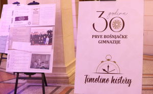 Foto: Dž. K. / Radiosarajevo.ba / Prva bošnjačka gimnazija svečano obilježila 30 godina postojanja