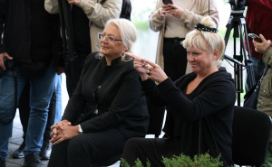 Foto: E. L. / Radiosarajevo.ba / Bradara i Vlaisavljević svečano dočekale bh. reprezentativce Barlova i Zulfića