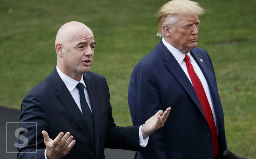 Donald Trump i Gianni Infantino