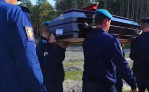 Foto: Printscreen / Sahrana Hadži iz Busovače koji je poginuo u Ukrajini