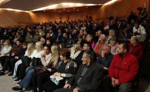 Foto: Fena / Komemorativna akademija u povodu prve godišnjice poplava u Donjoj Jablanici