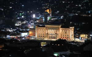 Foto: N.G./Radiosarajevo.ba / Pogled na Sarajevo noću