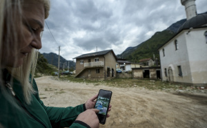 Foto: AA / Lejla Begović, u sjećanje na supruga Ernada