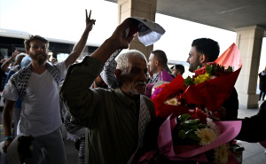 Foto: AA / Aktivisti flotile Sumud sletjeli u Istanbul