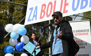 Foto: N.G./Radiosarajevo.ba / Šetnja za obrazovanje