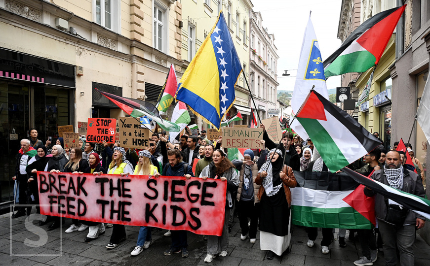 Šetnja za Palestinu u Sarajevu