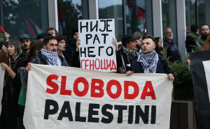 Foto: AA / Propalestinski protesti u Beogradu