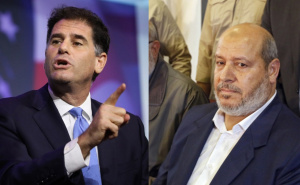 Foto: Collage / Ron Dermer i Khalil Al-Hayya