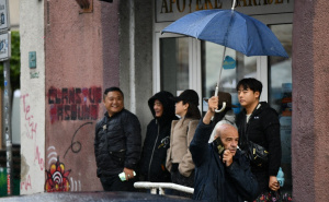 Foto: A.K./Radiosarajevo.ba / Kiša iznenadila Sarajlije i turiste