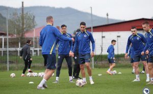 Foto: Nogometni savez BiH / Trening Zmajeva u Butmiru