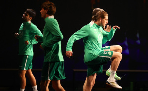 Foto: Dž. K. / Radiosarajevo.ba / Jezik kopačke na MESS-u