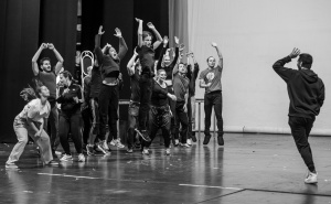 Foto: Velija Hasanbegović / Proba mjuzikla "Sarajevo, moje drago" u NPS-u