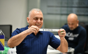 Foto: A. K. / Radiosarajevo.ba / Izvlačenje parova Kupa BiH